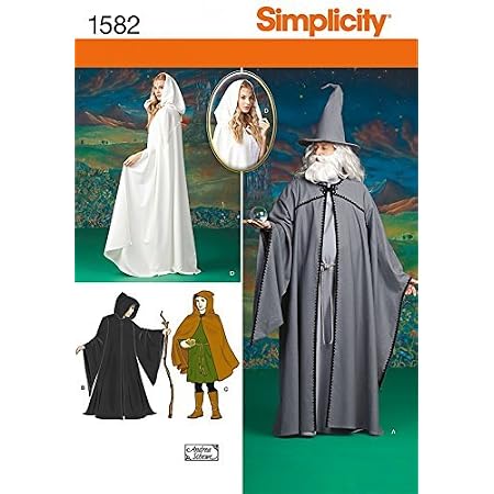 Patrón De Costura Simplicity 8263 A - Patrón Para Hacer Capas Y Toreras De Mujer Con Múltiples Estilos, Tallas Variadas, Instrucciones En Español