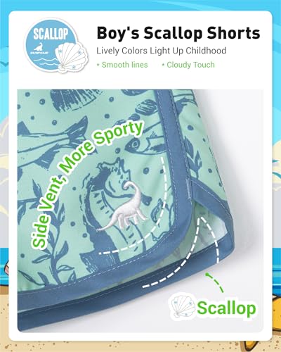 SURF CUZ Boys Swim Trunks Retro Toddler Boy Swimsuit Shorts Quick Dry Swimming Trunks Bathing Suit3