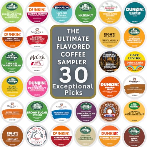 30 Flavored K-Cups: Unique & Exciting Variety Pack Collectio