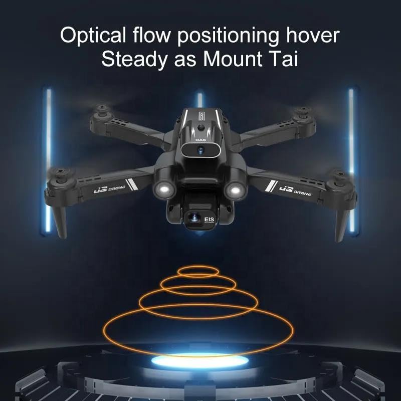Image of dRoNe wItH hD DuAl cAmErA BrUsHlEsS MoToR, oNe cLiCk tAkEoFf /lAnDiNg FlIp rOlLiNg gEsTuRe cOnTrOl wI-Fi cAmErA ReMoTe cOnTrOl -X DrOnE (S17)