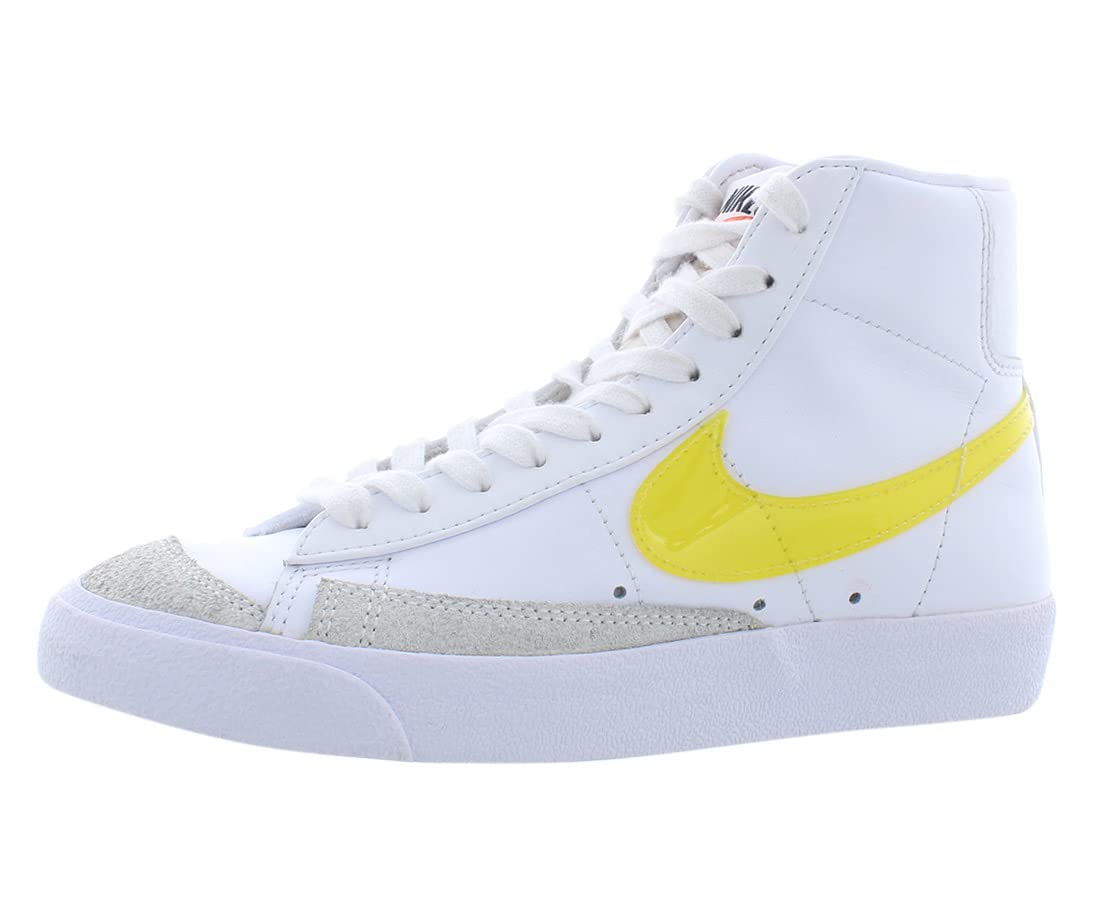 Nike W Blazer Mid '77 EWT para mujer, Blanco Amarillo Opti, 6
