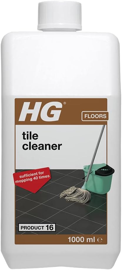 Tile Cleaner, Product 16, Highly Concentrated Formula for Ceramic and Natural Stone Floors, Mop or Polish for Effective Dirt Removal – 1L (184100106)