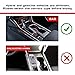 Xotic Tech Interior Center Console Gear Shift Frame Panel Water Cup Holder Decoration Cover Trim, Carbon Fiber Pattern, Compatible with Honda Accord 10th Gen 2018-2022 (Gas Version)