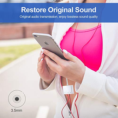 FLYLAND 3 in 1 USB 3 Kamera Audio Adapter USB 3.0 Adapterkabel, Ladeanschluss und 3,5 mm Kopfhörerbuchse Kompatibel mit… – Bild 3