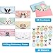 ceiba tree 24 Pcs Letter Writing Stationery Paper Set Dog Design Greeting Cards with Envelopes for Kids Classroom Birthday Party