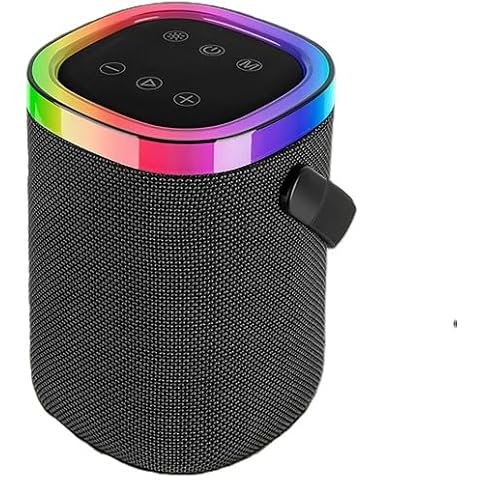 Proscan Elite Light Up Bluetooth Speaker - Small Portable Bluetooth Speaker with Lights | Portable Wireless Speakers | Outdoor Bluetooth Speaker Cover