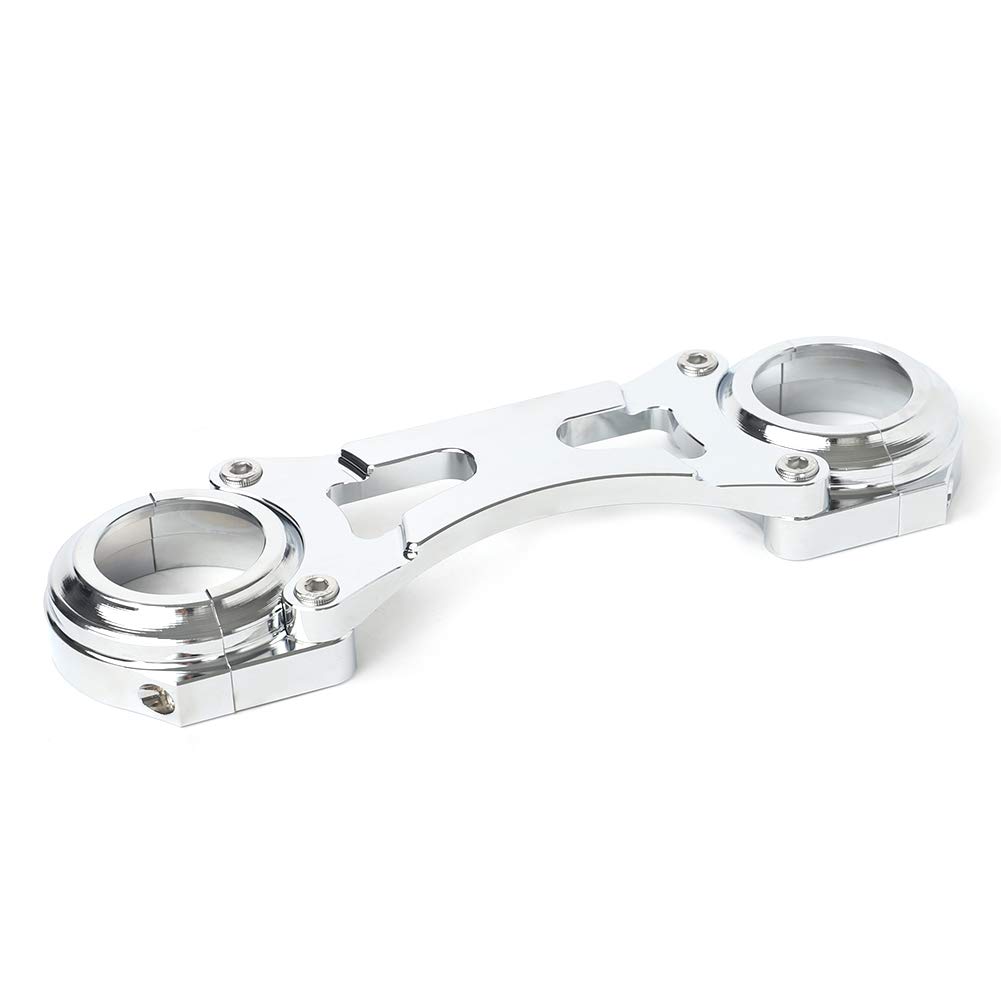 TARAZON 49mm Gabelstabilisator Gabelstrebe Vorne für Harley Davidson Dyna Super Glide FXD 2006-2014 Street Bob 2006-2017 Low Rider FXDL