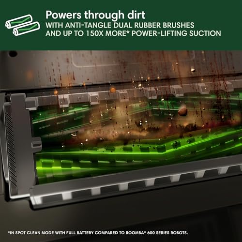 Image of iRobot Roomba Plus 504 Vac Robot Vacuum with AutoEmpty Dock - Superior Power-Lifting Suction, Anti-Tangle Dual Rubber Brushes, Perfect for Pet Hair, Self-Empties for 75 Days, Avoids Obstacles, LiDAR