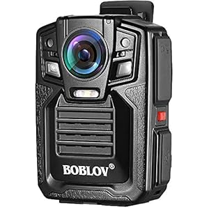 BOBLOV HD66-02/D7 128GB/64GB Police Body Camera, 1296P Waterproof Police Body Camera with Audio, 2 Batteries and…