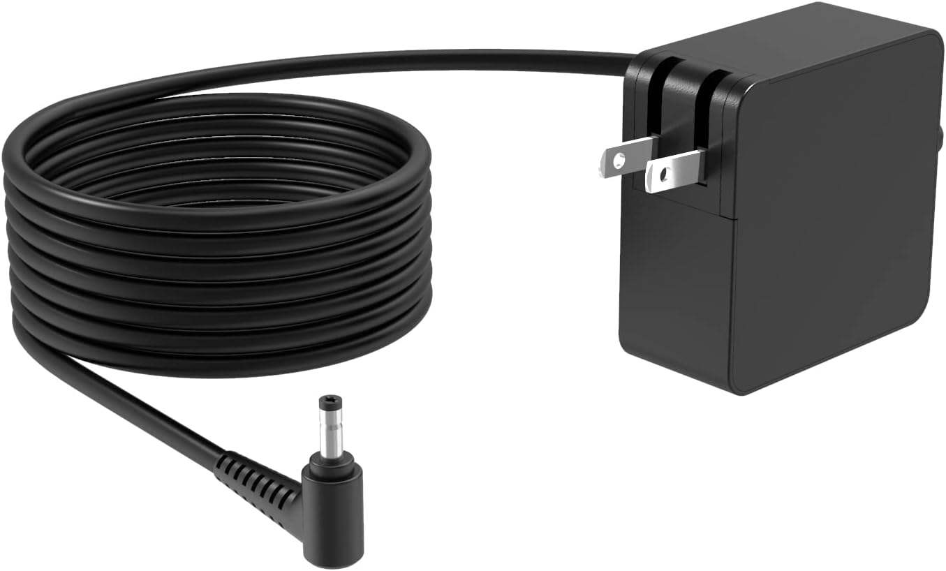 45W 7.5ft Charger Replacement for Lenovo ADL45WCC ADP-45DW B PA-1450-55LL PA-1450-55LS PA-1450-55LU PA-1450-55LR PA-1450-55LK GX20L23044 Model Ideapad Series Laptop