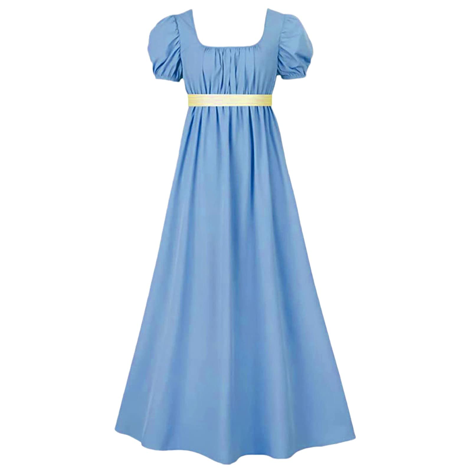 Vestido medieval de mujer con corpiño fruncido para disfraz de época 4