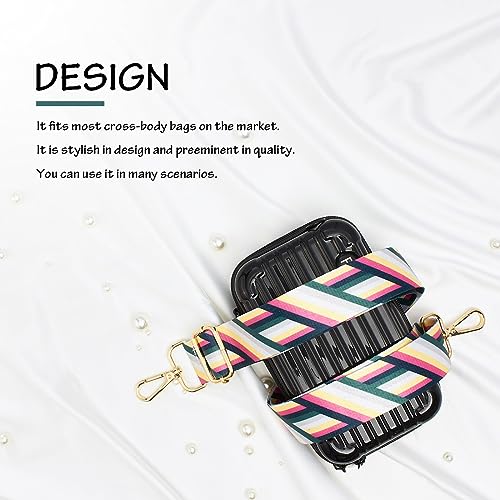 Image of Adjustable Handbag Strap Wide Purse Strap Replacement Shoulder Crossbody Bag Strap
