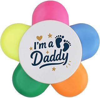 Azeeda 'I'm a Daddy' Flower Shape Highlighter...