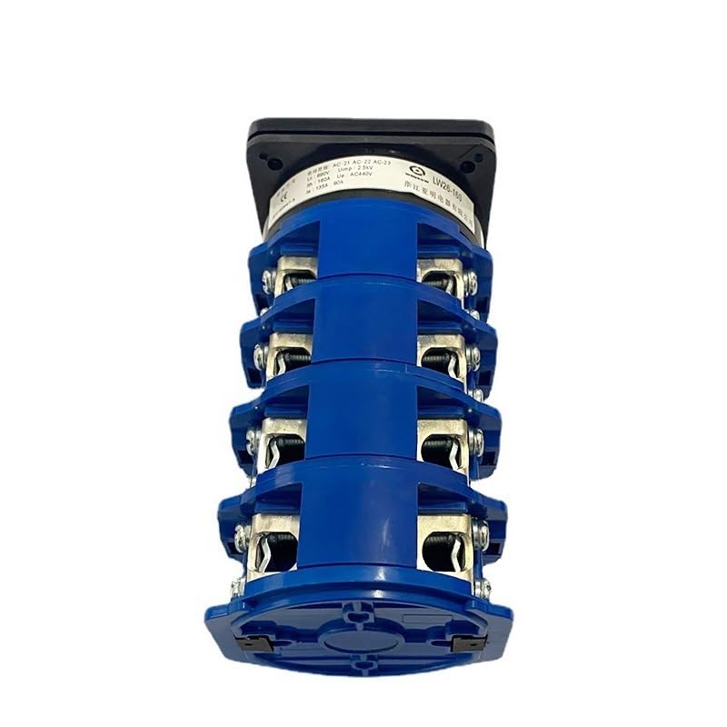 LW26-160/4 Multi Posizioni 4 Sezione Universale Trasferimento Cam Interruttore di Cambiamento Quattro Fili Dual Power Switching Motor Reverse 160A (01)