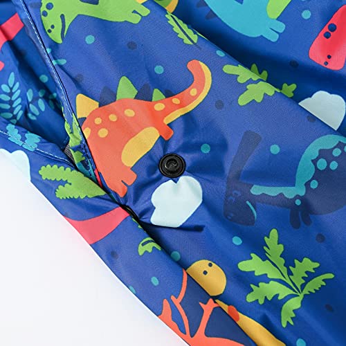 Calça de chuva infantil unissex impermeável para meninos e meninas