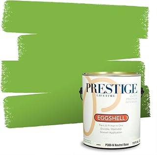 PRESTIGE Interior Paint and Primer in One, Flip Flop, Eggshell, 1 Gallon
