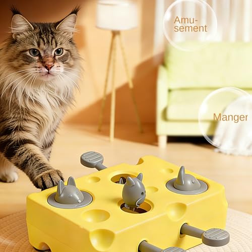 Stimulation mentale pour chat avec ce puzzle antidérapant distributeur - 5