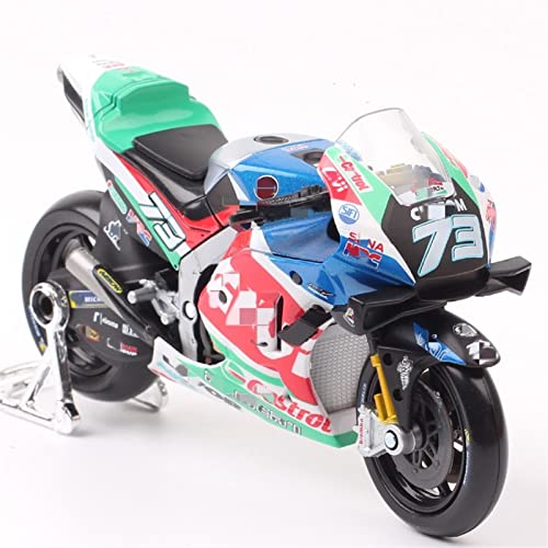 Souvenir cadeau moto Honda RC213V LCR pilote 73 idéal pour passionné de modélisme de course