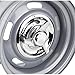 Speedway Motors Disc Brake Hubcap with Spinner for GM Rally Style Wheels, Chrome Plated with Center Spinner Style Caps, 8 x 8 x 3 Inches, Universal Fit