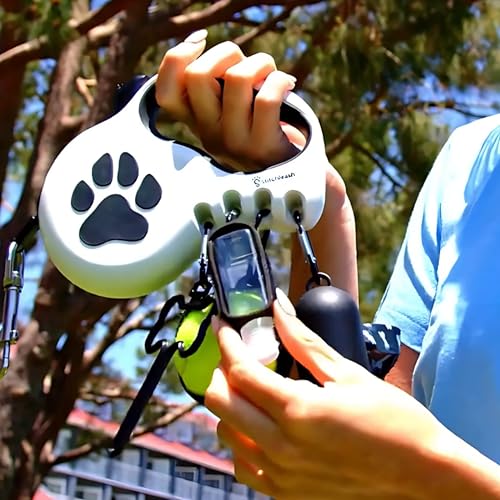 StitchLeash Coleira retrátil para cães grandes e extragrandes (até 50 kg) - personalizável, patentea