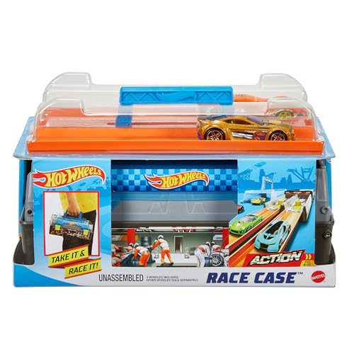 Hot Wheels Race Case Dual Launcher
