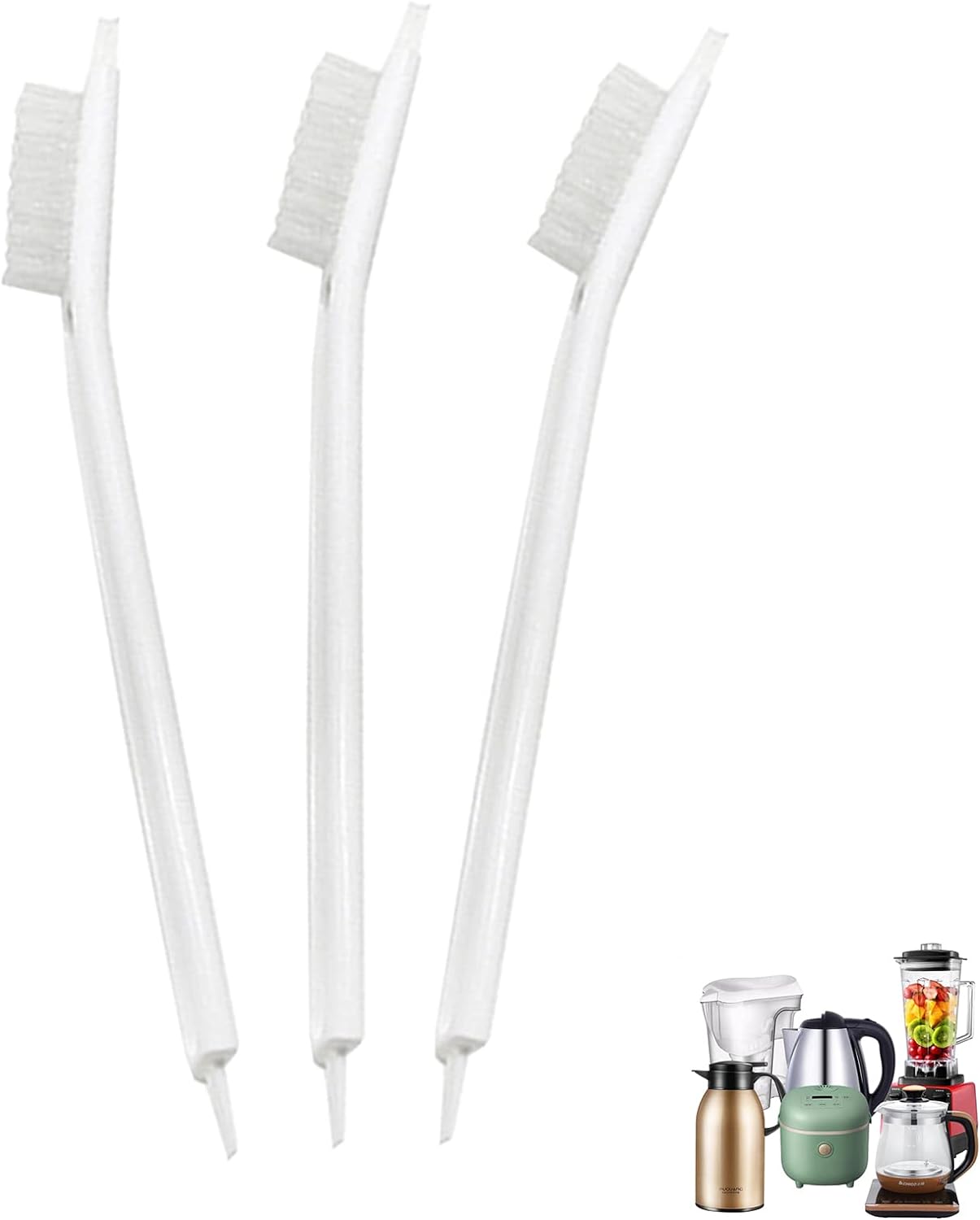 3 PCS Fruit Juicer Machine Clean Brush, Soy Milk Maker Clean Brush, Crevice Cleaning Tool Set for Toaster Sink Tile Grout Grater Seafood, Small Cleaning Supplies Gadgets for Kitchen Appliances 3 PCS Fruit Juicer Machine Clean Brush, Soy Milk Maker Clean Brush, Crevice Cleaning Tool Set for Toaster Sink Tile Grout Grater Seafood, Small Cleaning Supplies Gadgets for Kitchen Appliances