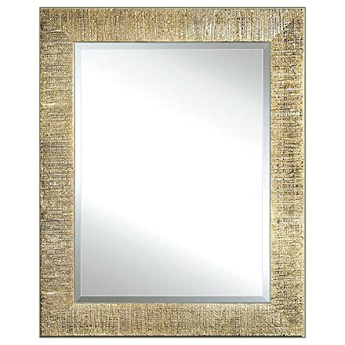 Artigiani Veneti Riuniti Made in Italy Specchiera foglia oro zigrinato