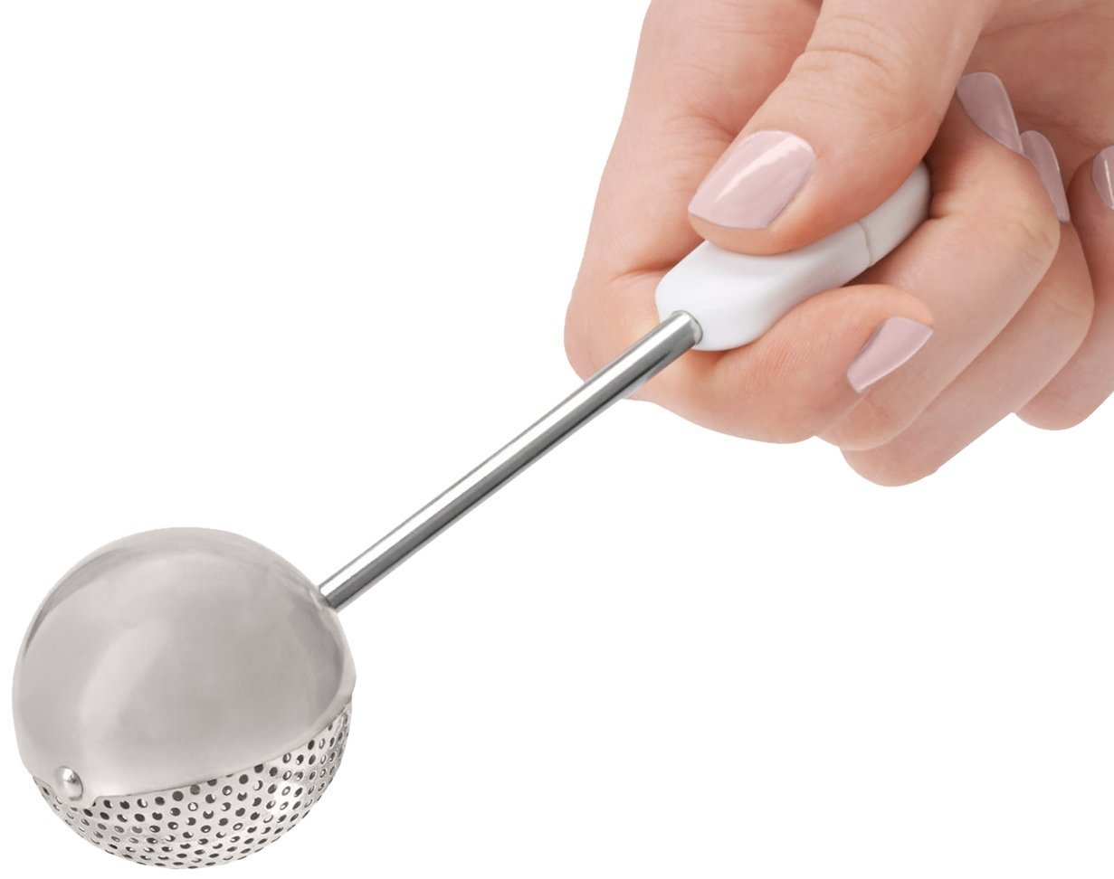 OXO 1114500 Good Grips Baker’s Dusting Wand for Sugar, Flour and Spices, Stainless Steel