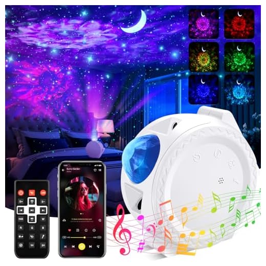 Star Projector, TRAALL 4 in 1 Galaxy Projector with Bluetooth Speaker & Timer, Remote&Voice Control, 18 Lighting Effects, Unique Sky Star Projector Night Light, Galaxy Light Projector for Kids Adults