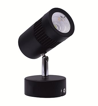 R2S2 3Watt Adjustable Surface Mounted LED Spot Wall Light, Focus Light, Picture Light, Highlighter (White)