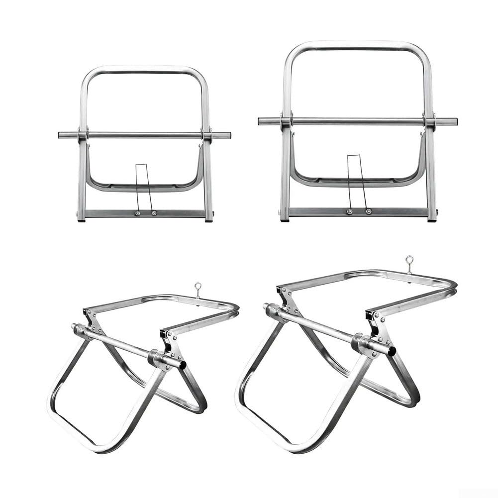 Support de bobine de câble en fibre optique en alliage de cuivre avec base pliable et vilebrequin pour les opérations sur le terrain