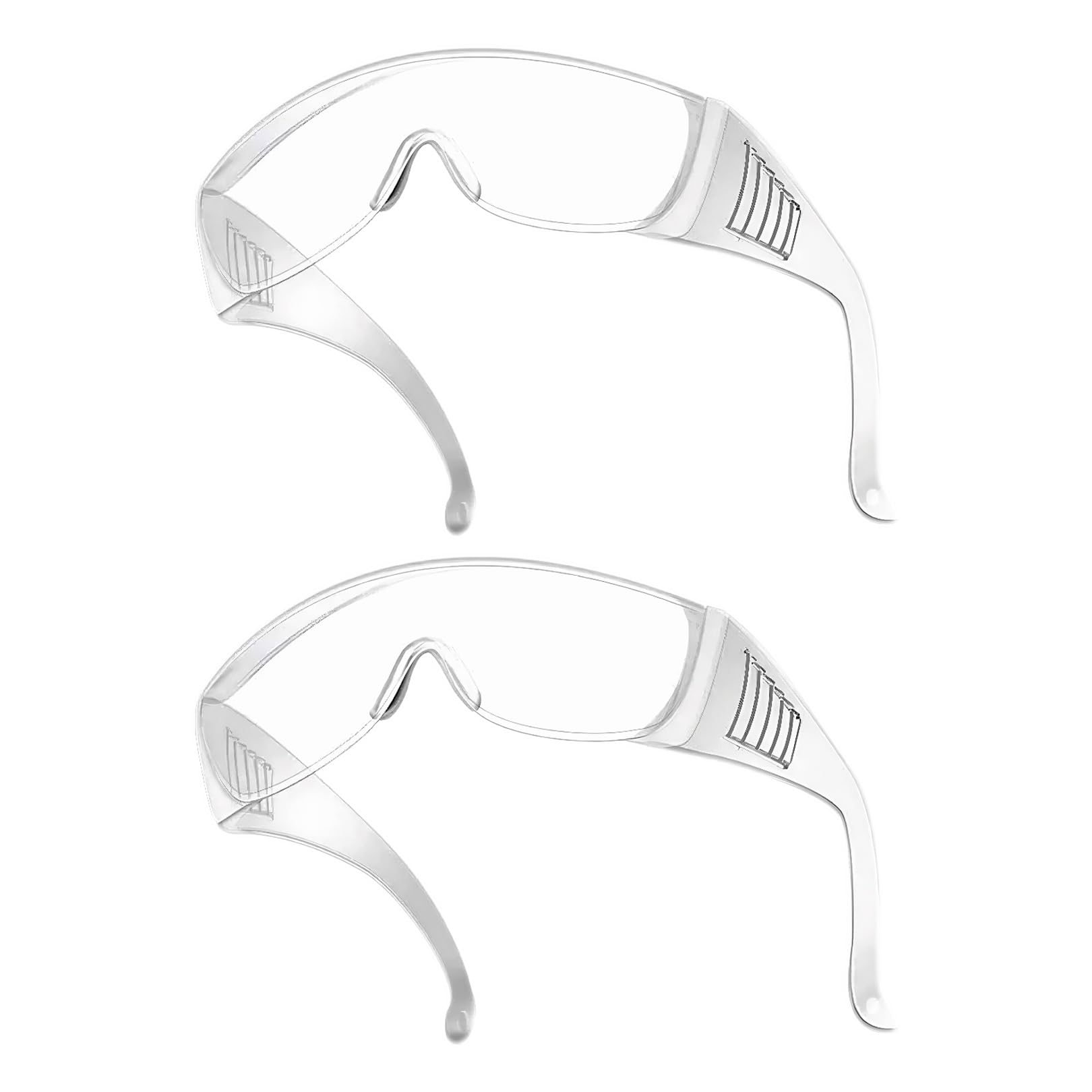 Safety Goggles for Kids,Safety Glasses,Eye Protection Glasses,Impact Resistant Eye Protection,Clear Polycarbonate Protective Glasses for Experiments,Outdoor Activities and Student Use,2 Pack