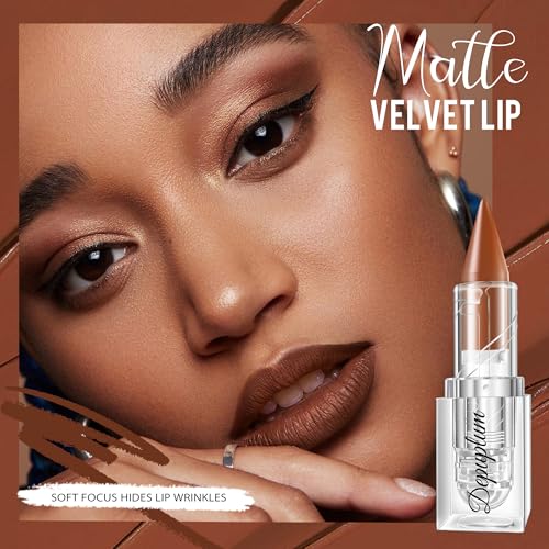 Image of Depuplum Nude Lipstick Gradient Matte Lipsticks Lip Liner Combo