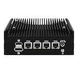 4 LAN i226V 2,5GbE : le routeur pare-feu Ryzen 4L avec 4 LAN i226V 2,5GbE offre une vitesse réseau plus élevée, un transfert de données plus rapide et une virtualisation plus fluide, de meilleures performances pour les charges de travail multi-VM et un routage multi-LAN plus efficace