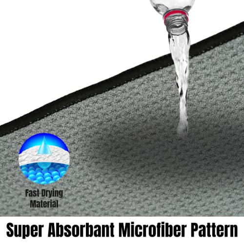 Pack Of 3 Microfiber Golf Towel, Strong Absorbent Quality With Orange Petal Technology, Golf Towel For Golf Bags For Men, Suitable Size For Golf Cart Bag, Attractive Golf Gift Pack #TOP3