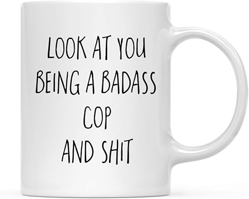 Andaz Press - Taza, diseño con texto en inglés "Look at You Career", 1