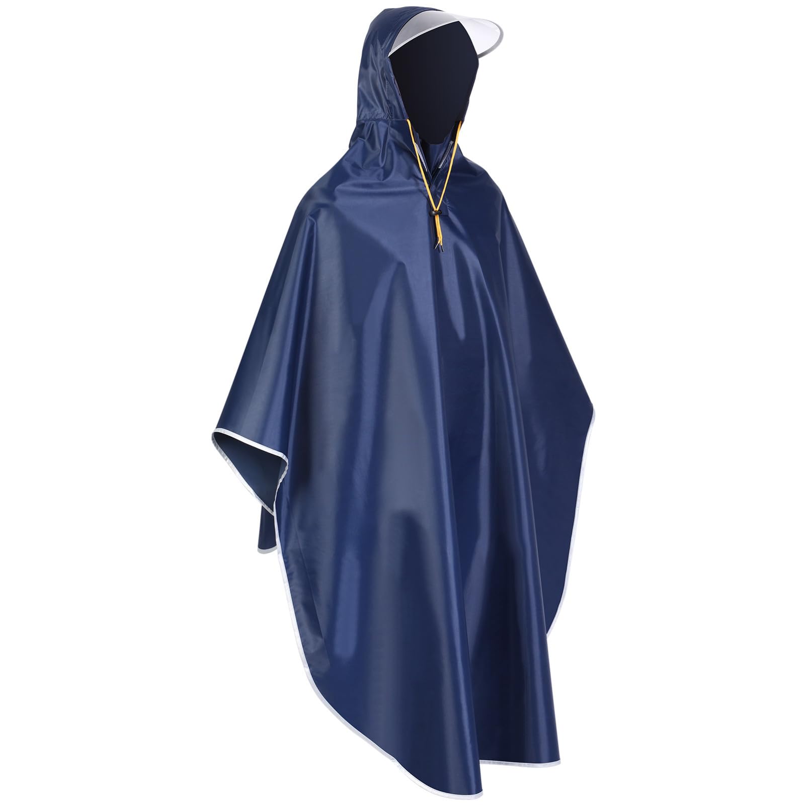 FRCOLOR Poncho Antipioggia per Bicicletta e Scooter Windproof Leggero Unisex per Città e Attività all'Aperto