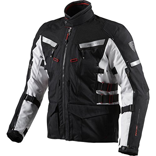 Tasche interne ed esterne. Revit Giacca Sand 2 Black/Silver Tg Xl