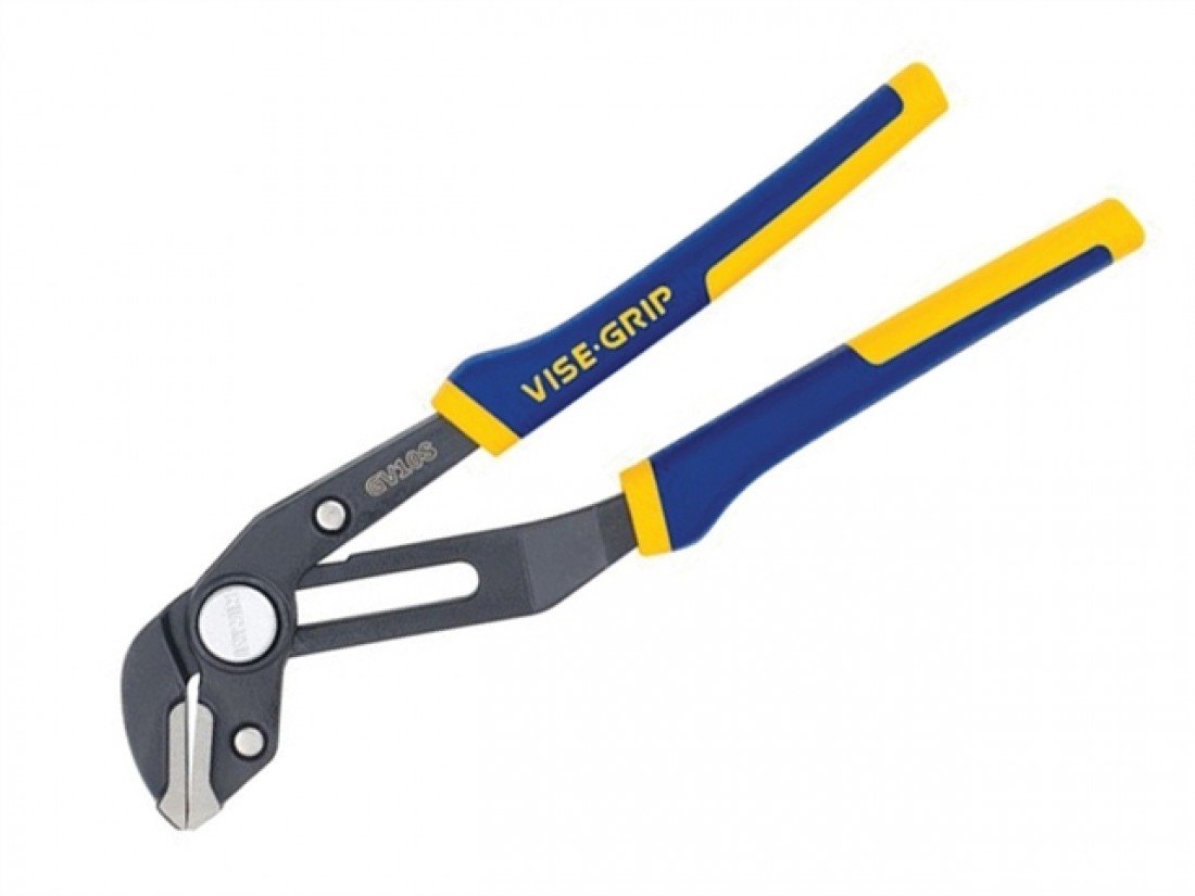 Irwin Visegrip VIS10507820 250 m 250 cm gładkie szczęki szczypce do pompy wodnej Pro Touch Handle