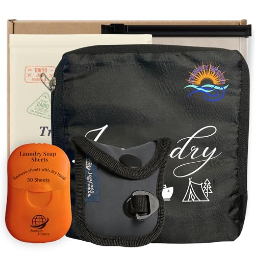 "Travel Laundry Kit Gift Box � Includes with Pocket Laundry
