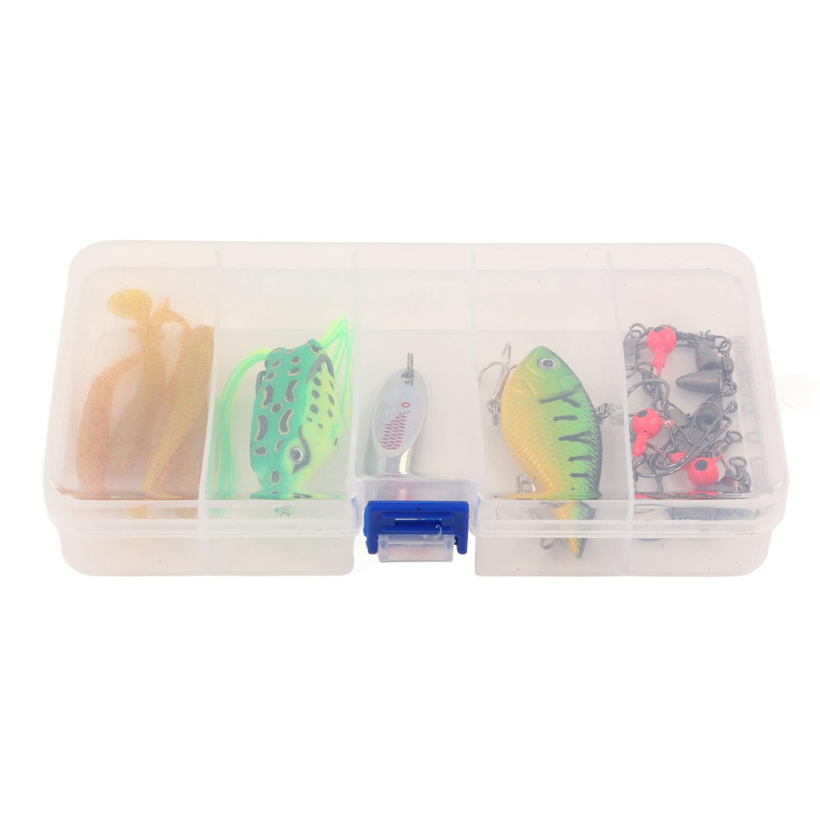 Kit canna da pesca Canna da pesca con esca telescopica e mulinello da spinning AE3000 Combo Set completo di attrezzatura da pesca per pesca d'acqua dolce in acqua salata Materiale