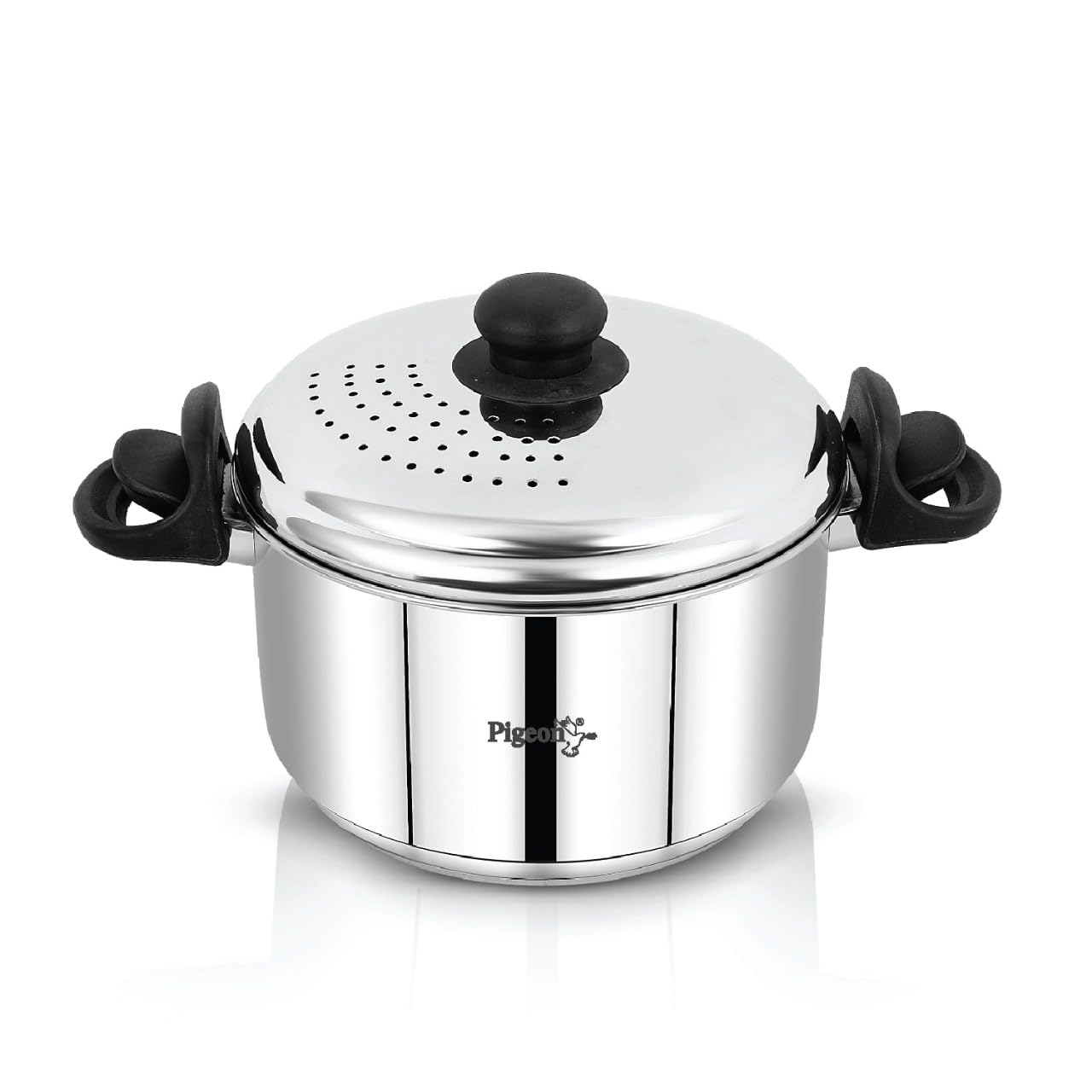 Pigeon Strainmate Pro: Stainless Steel Strainer Pot -9 Pigeon Strainmate Pro: Stainless Steel Strainer Pot -9