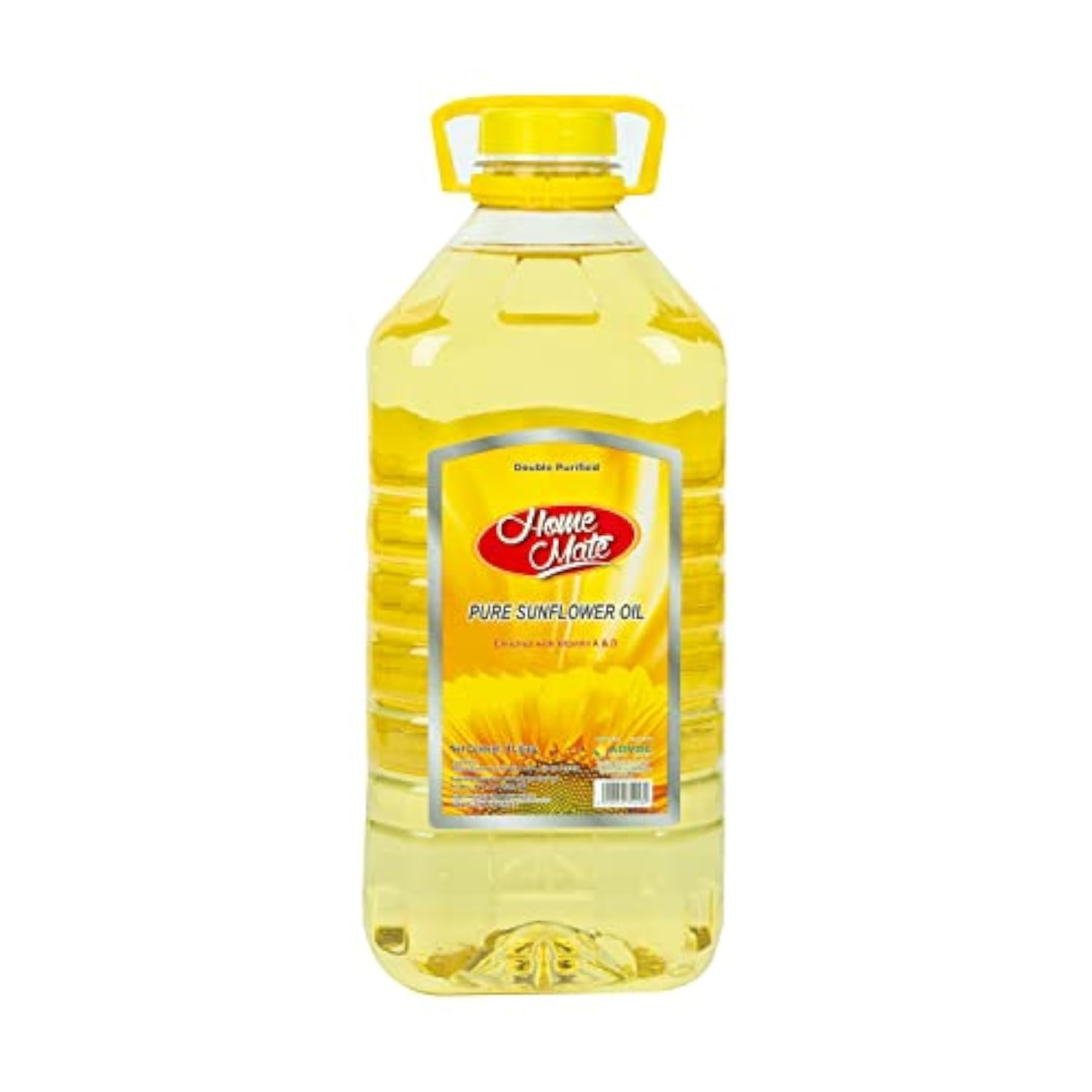 Home Mate Pure Sunflower Oil, 4 Litres