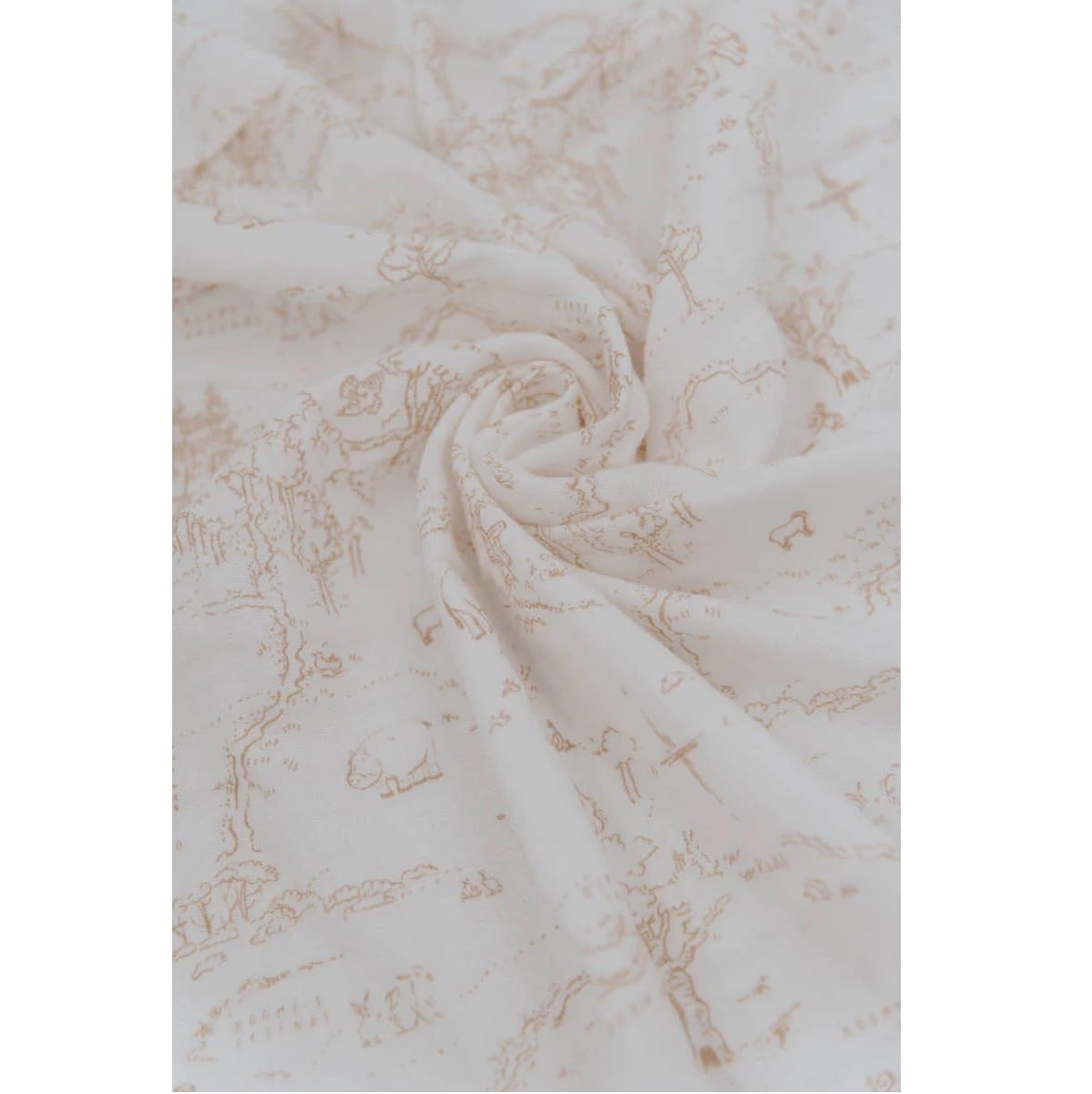 BAMBOOM Lenzuolo Per Lettino 110x140cm Con Federa Nude Old Pink