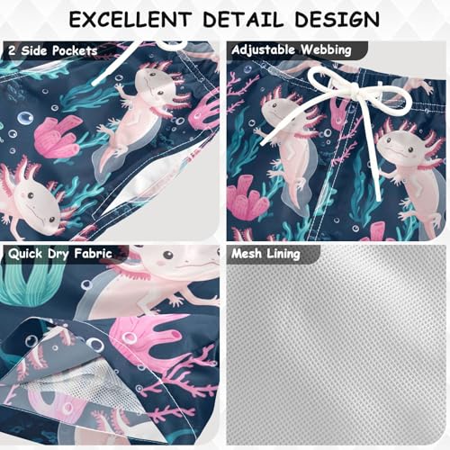 CHIFIGNO Boy Swim Trunks Toddler Boy Swimwear Toddler Bathing Suit Beach Swim Shorts Quick Dry Summer Board Shorts3