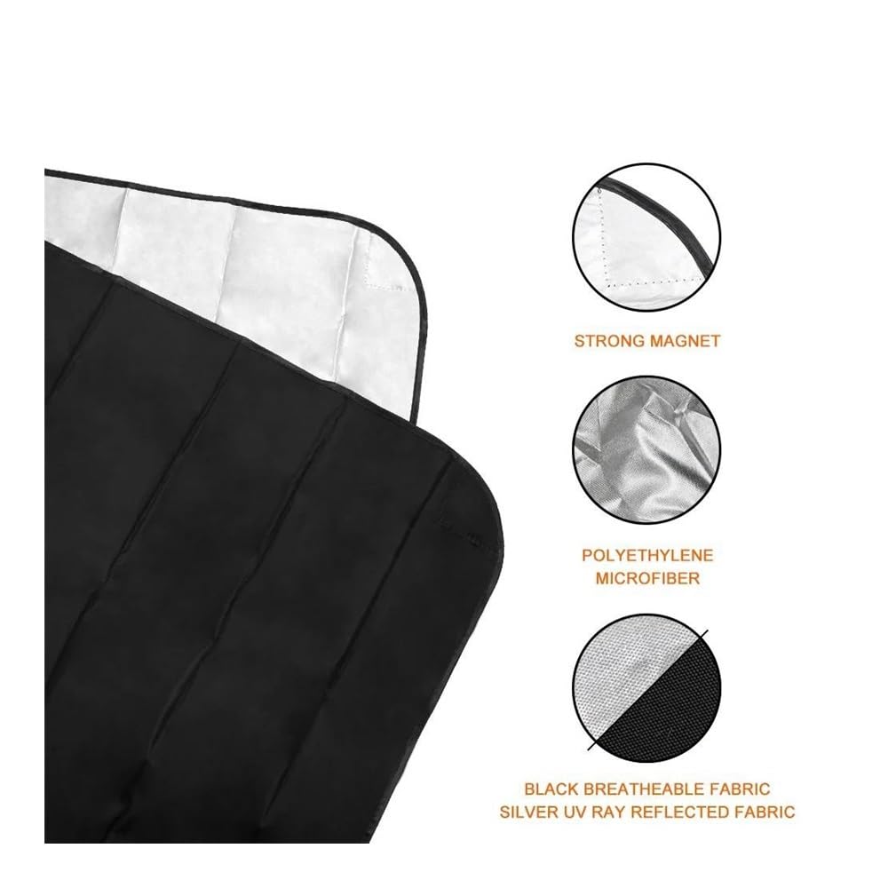 Couverture Pare-Brise Voiture Couverture Universelle De Pare-soleil Pare-brise De Voiture Couverture De Neige De Pare-brise Avant Accessoires Automobiles Pour Ford Pour Focus Bache Pare-Brise