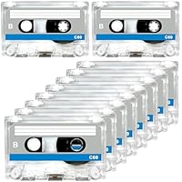 10 cintas de cassette de audio vacías: cintas de cassette