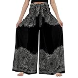 Freizeithose Damen Langgröße Yogahose Sweatpants Regular Fit Freizeithosen Stoffhose GroßE GrößEn Relaxhose Elastischer Bund Pumphose mit Taschen Frauen Elegant Düne Sweathosen Jogger Relaxing Hose