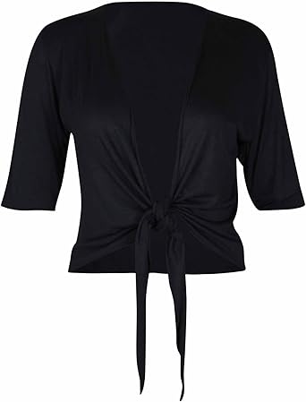 half shrug black