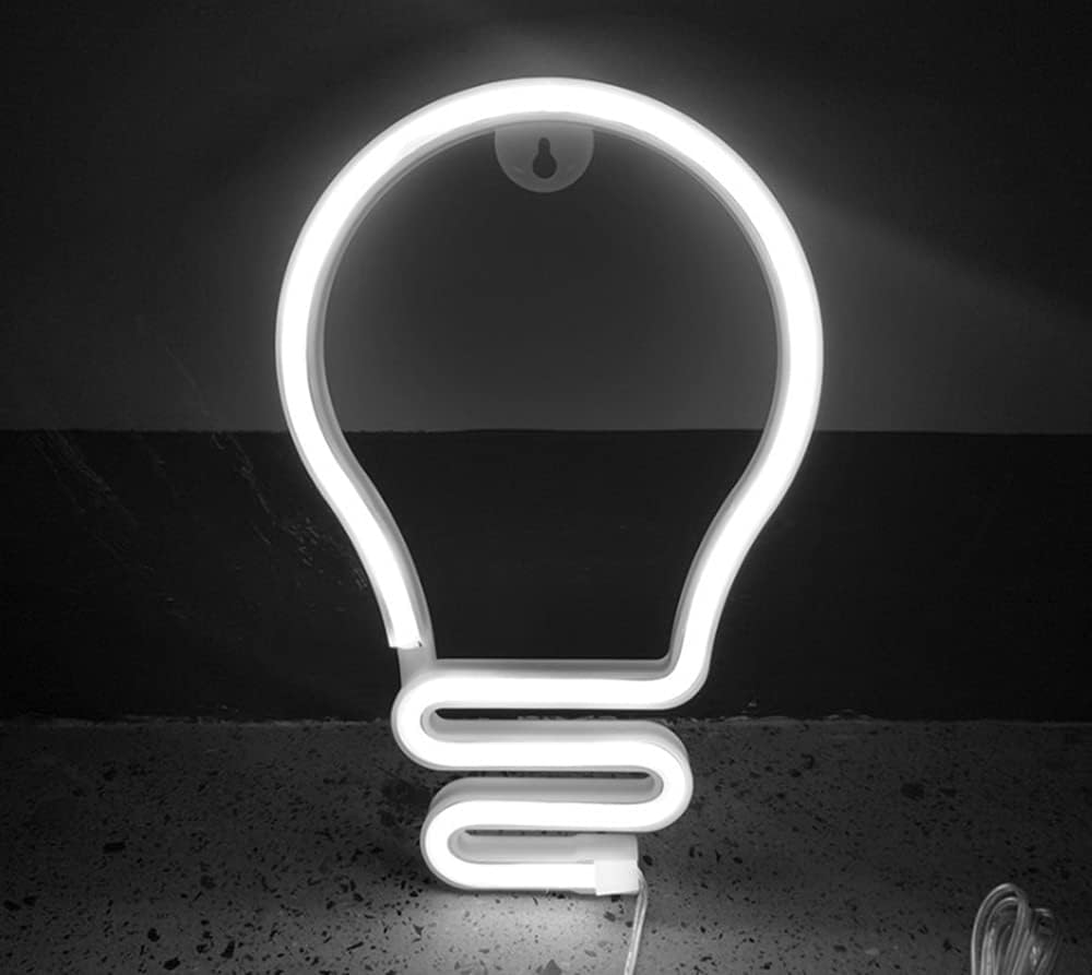 LINJIA LED Light Bulb Neon Signs Light,LED Decor Night